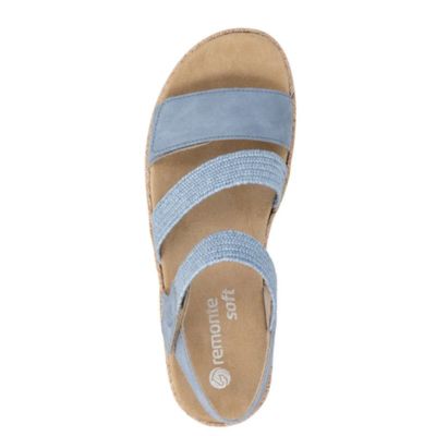Remonte R6861-12 Blue Women's Sandals