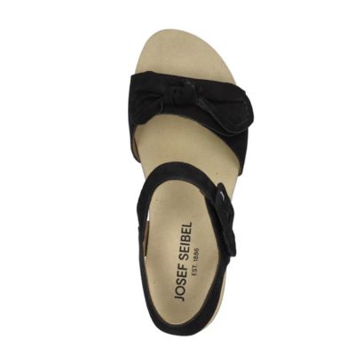Josef Seibel Grace 11 Black High Heeled Women's Sandals