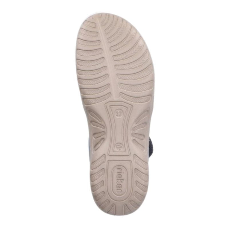 Rieker 64870-14 Blue Women's Sandals