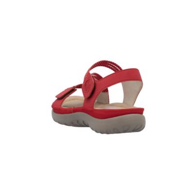 Rieker 64870-33 Red Women's Sandals
