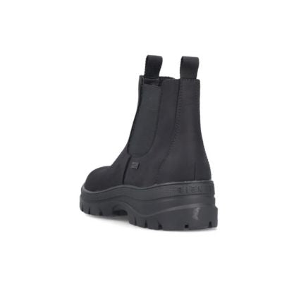 Rieker F5450-00 Black Men's Winter Ankle Boots