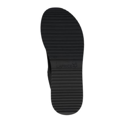 Caprice 9-28706-42 035 Black Knit Women's Sandals