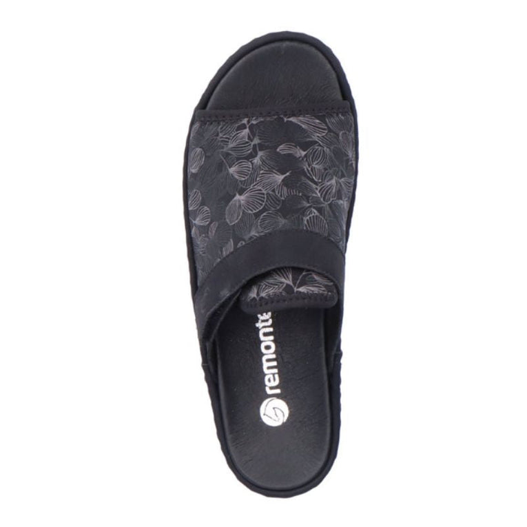 Remonte D7664-01 Black Women's Slides