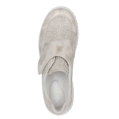 Rieker 59552-62 Beige Women's Walking Shoes