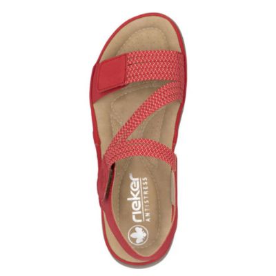 Rieker 64870-33 Red Women's Sandals