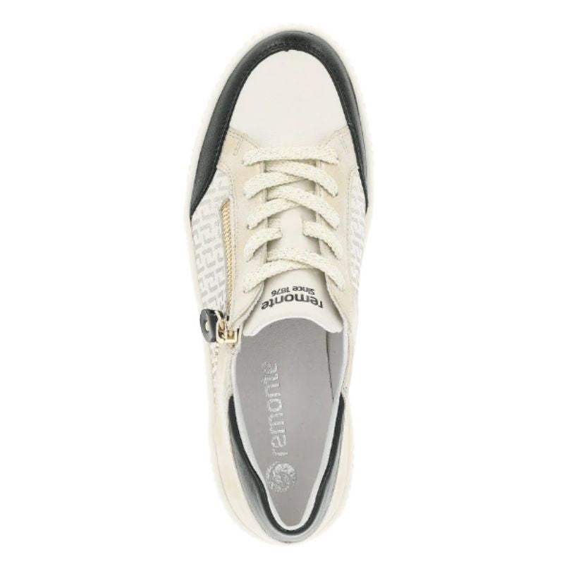 Remonte R7901-80 White Combination Women's Walking Shoes
