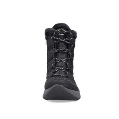 Rieker M6540-00 Black Women's Ankle Boots