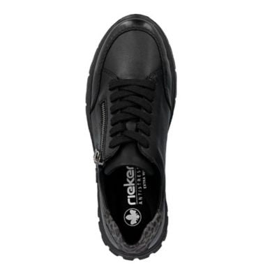 Rieker N1301-01 Black Women's Walking Shoes