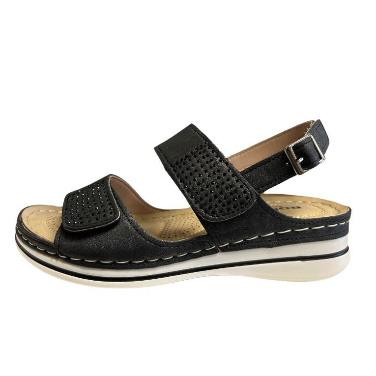 Romika Esther 01 Black Women's Sandals