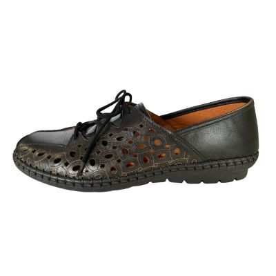 Volks Walkers N070 1566 Black Women's Walking Shoes