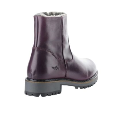 Bos. & Co. Calib Purple Waterproof Women's Ankle Boots