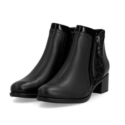 Remonte R5172-00 Black Women's Ankle Boots