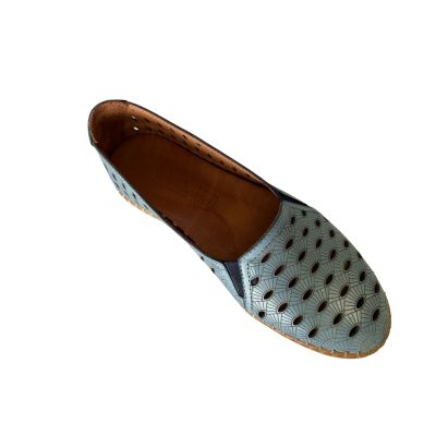 Volks Walkers N061 1562 Blue Women's Loafers