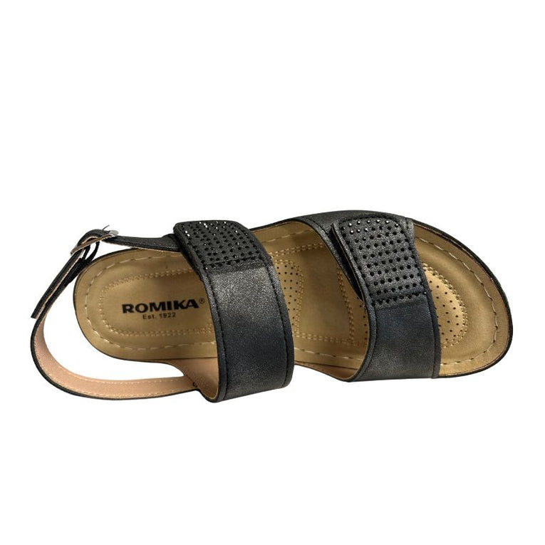 Romika Esther 01 Black Women's Sandals