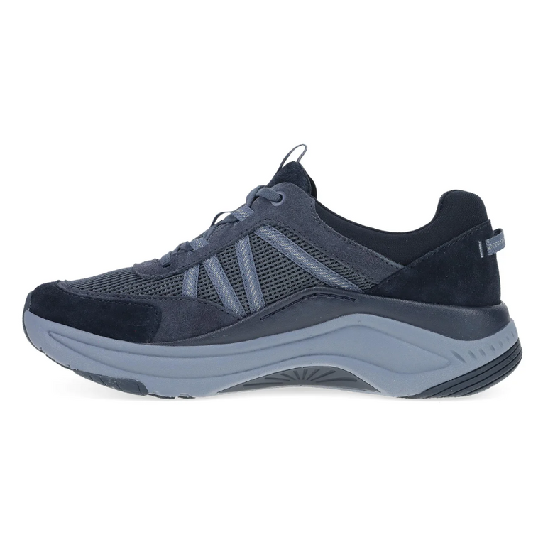 Dansko Poppy Suede Navy Women's Shoes