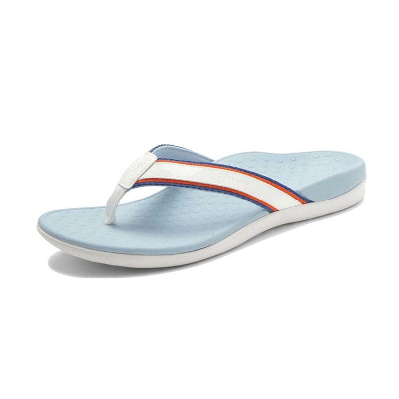 Vionic Blue and Light Blue Flip-Flops Vionic Women main image 2
