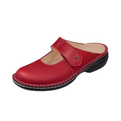 Finn Comfort Stanford Red Women's Clogs