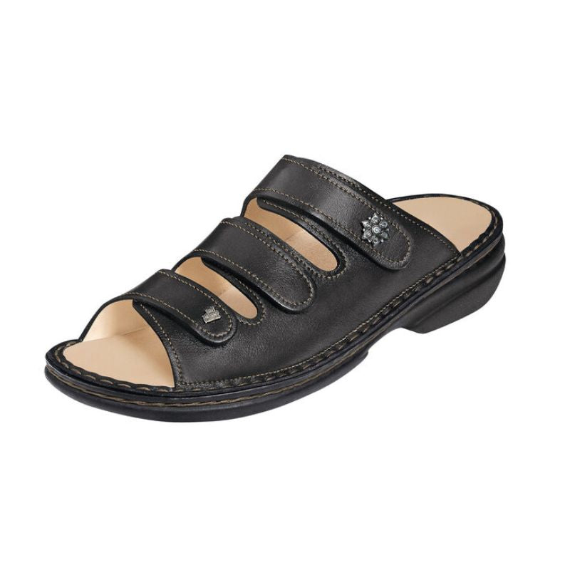 Finn Comfort Menorca-S Nappa Black Women's Slides