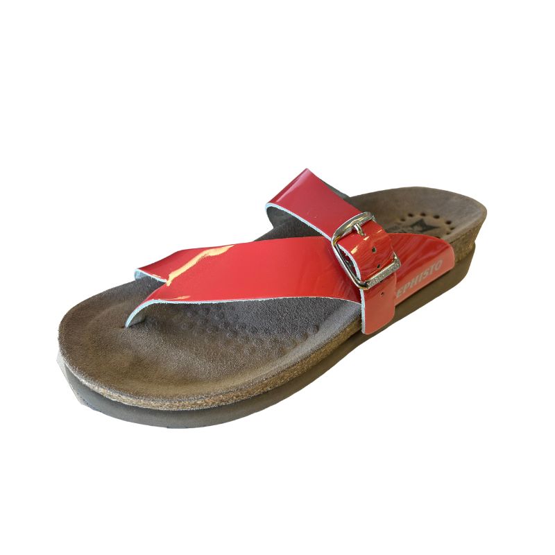 Mephisto red store sandals