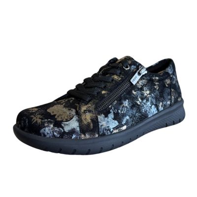 Ziera Solar XF-ZR Black Metal Women's Sneakers