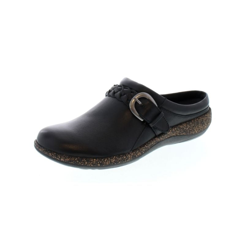 Aetrex Libby Black DM Women's Clogs 200