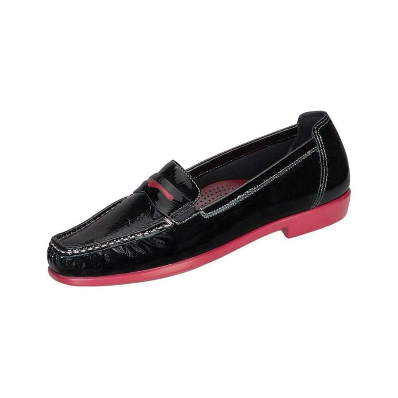 SAS Penny J Black Pat Rouge Women's Shoes 2350-311