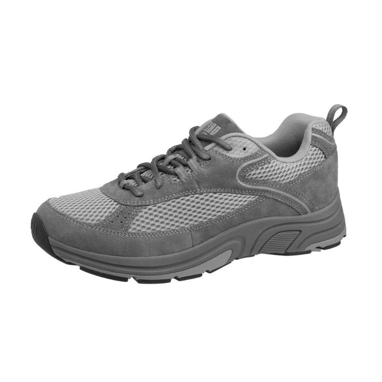 Drew Aaron 40893-43 Grey Combo Wide Men's Sneakers