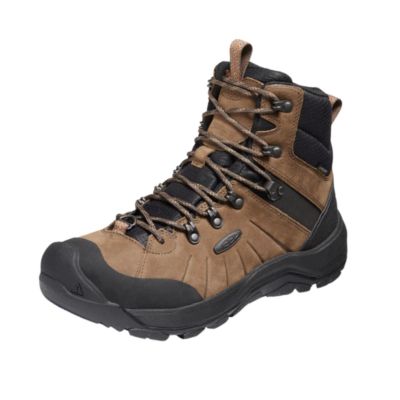 Keen Revel IV Mid Polar Dark Earth/Caramel Cafe Men's Ankle Boots