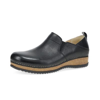 Dansko Meara Waxy Milled Black Women's Clogs