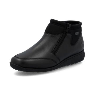 Rieker 47270-00 Black Women's Ankle Boots