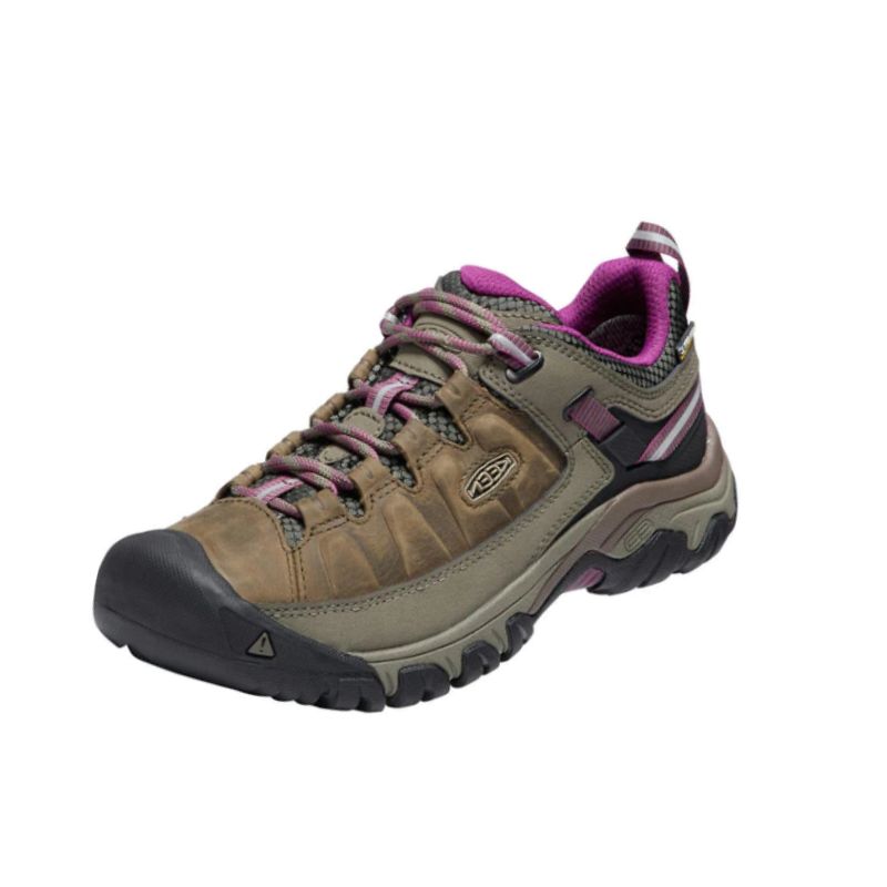 Keen Targhee III WP Weiss/Boysenberry Women's Walking Shoes