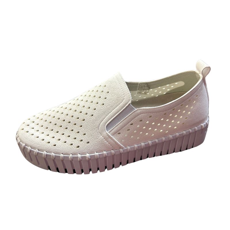 Ilse Jacobsen Tulip C1002 White Women's Slip On Flats