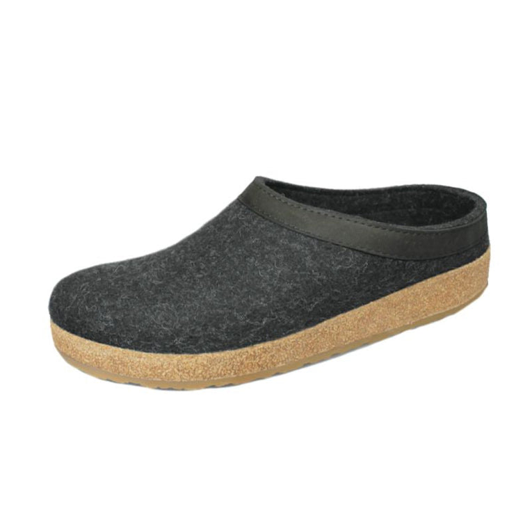 Haflinger GZL44 Charcoal Unisex Slippers