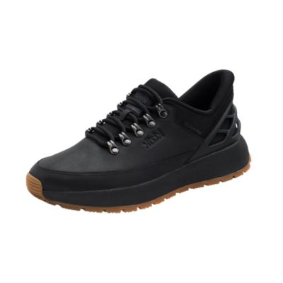 Kizik Wasatch Leather Low Blackout Men's Walking Shoes
