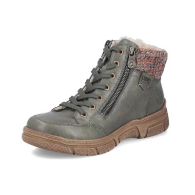 Rieker 72322-54 Green Women's Ankle Boots