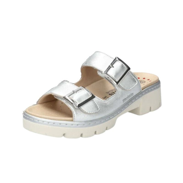 Mephisto Mobils Alba Silver Charm Women's Sandals