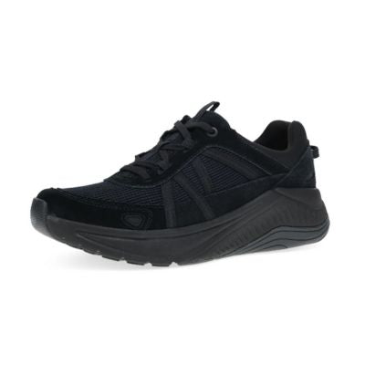 Dansko Poppy Suede Black/Black Women's Sneakers