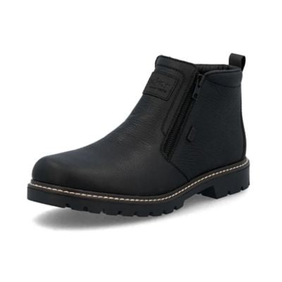 Rieker 39871-00 Black Men's Winter Ankle Boots
