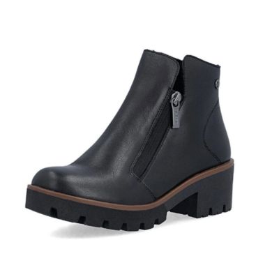 Rieker 79254-00 Black Women's Ankle Boots