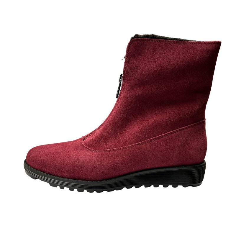 Valdini Sabra Women's Boots Suede Bordo