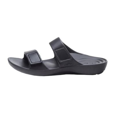 Aetrex Kaia Black Women's Flipflops