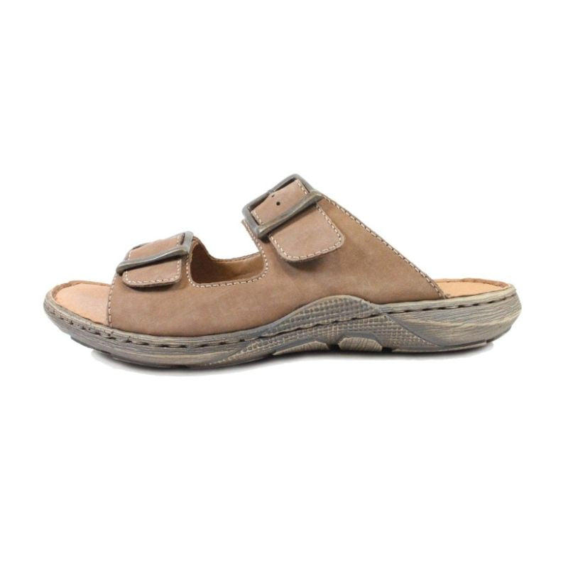 Rieker 22056-24 Brown Men's Slides