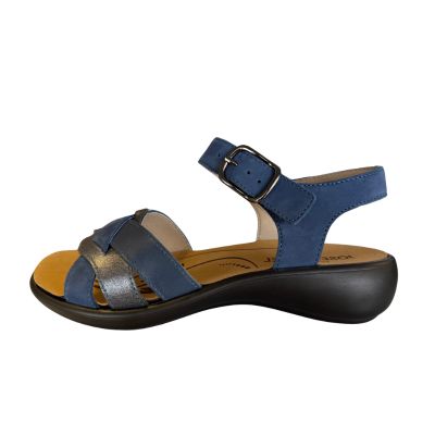 Josef Seibel Ibiza 16 Dunkleblau-Kombi Women's Sandals