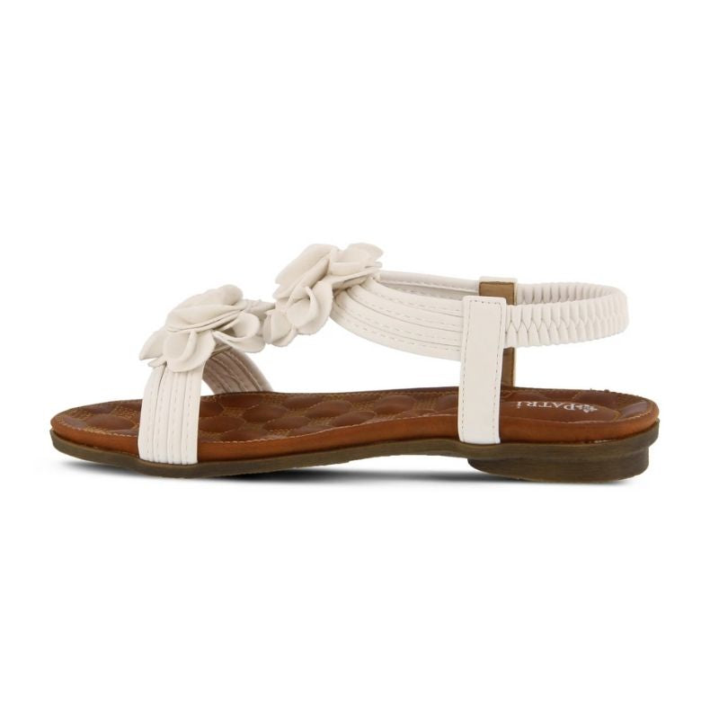 Patrizia by Spring Step Nectarine White Women's Sandals