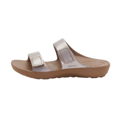 Aetrex Kaia Champagne Women's Flipflops