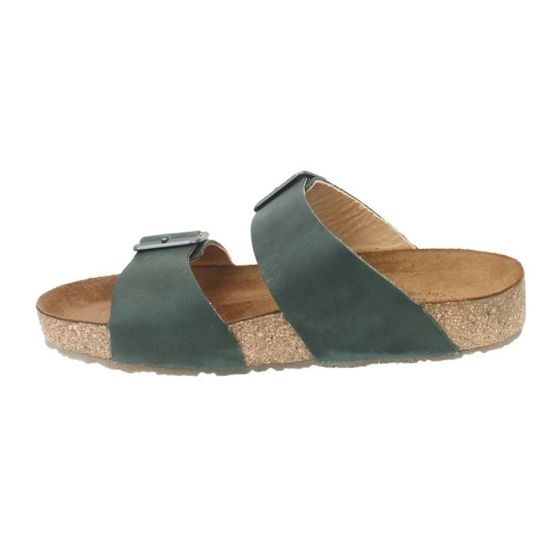 Haflinger Andrea Green Women's Sandals