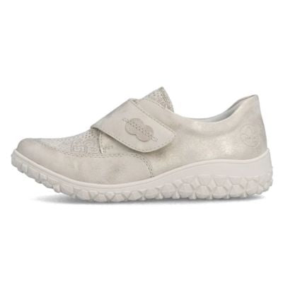 Rieker 59552-62 Beige Women's Walking Shoes
