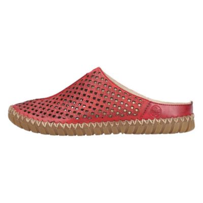 Rieker M2885-35 Red Women's Clogs