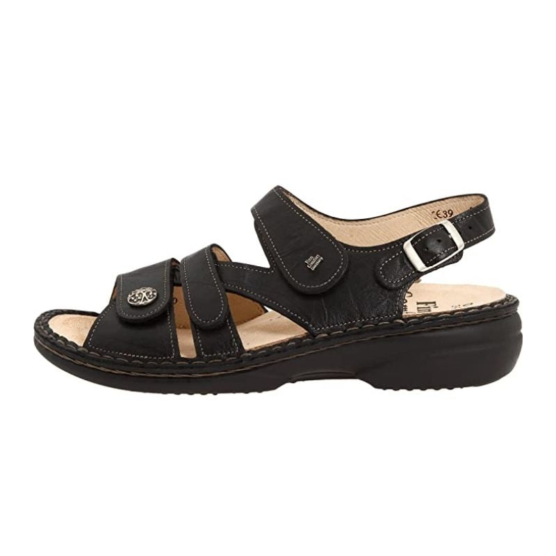 Finn Comfort Gomera Black Women's Sandals