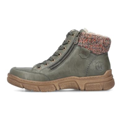Rieker 72322-54 Green Women's Ankle Boots